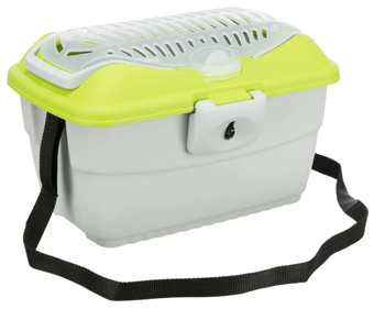 Picture of Trixie Mini-Capri Transport Box Light Grey/Green - [CMW-TX39802]