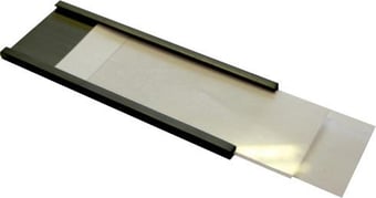 Picture of Spectrum Magnetic ‘C’ Section Label Holders - 30 x 80mm - Pack 10 - SCXO-CI-13673