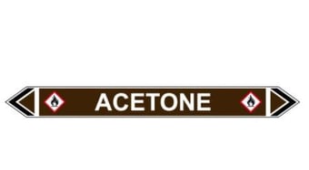 Picture of Flow Marker - Acetone - Brown - Pack of 5 - [CI-13493]