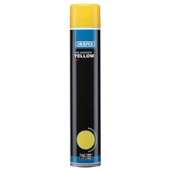 Picture of Draper - Yellow Line Marker Spray Paint - 750ml - [DO-41916]