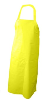 picture of Beeswift Yellow PVC/Nylon Nyplax Apron - [BE-PNAY]