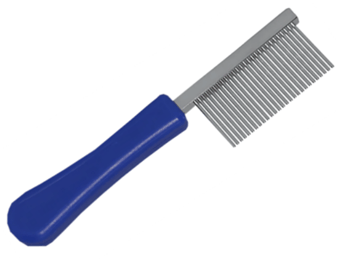 picture of Eye Grooming Professional Dog Comb Blue - [WG-EYEBLUE] - (DISC-R)