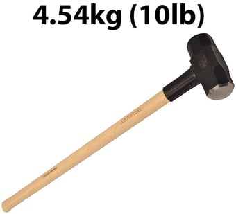 picture of Faithfull - Sledge Hammer Contractors - Hickory Handle - 4.54kg - [TB-FAIHS10C]