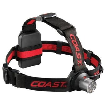 picture of Coast HL4 Dual Colour LED Head Torch with 3 x AAA Batteries - [HQ-HL4]
