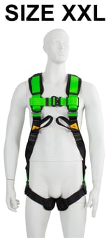 picture of G-Force P32 Professional Two Point Safety Harness - XXL - [GF-GFP-32-PRO-FI-XXL]