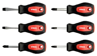 picture of Amtech 6pc Stubby Screwdriver Set - [DK-L0335]