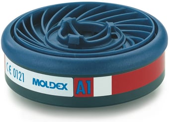 Picture of Moldex A1 Gas Filters (Pair) for the Series 7000 and 9000 Face Masks - [MO-9100]