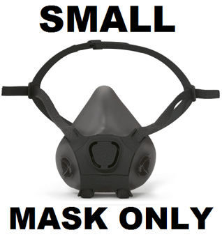 picture of Moldex - Small Silicone Half Face Mask - Series 7000 - EN140: 1998 - (Sold Without Filters) - [MO-7004]