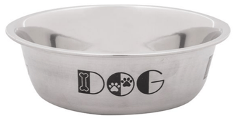 picture of Smart Choice Polished Stainless Steel Dog Bowl 450ml - [PD-SC1365]