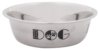 Picture of Smart Choice Polished Stainless Steel Dog Bowl 450ml - [PD-SC1365]
