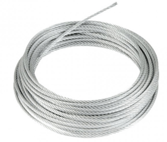 Picture of 6mm (7x7) 10m Wire Rope ZP - CTRN-CI-MC143L