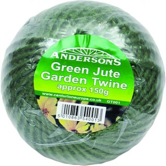 picture of Andersons - 150g Green Fillis Jute Twine - 90m - [CI-GT001]