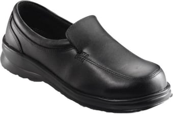 picture of S1 - SRA - Safety Casual Ladies Shoes - Black - PS-332 - (DISC-W)