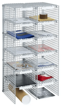 picture of Slingsby Mail Sort Unit - 12 Compartments - Grey - [SLB-415766] - (LP)