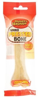 picture of Munch & Crunch Rawhide Jumbo Pressed Bone - [PD-MC1029A]