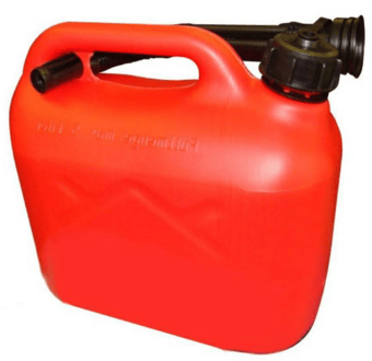 picture of Plastic Fuel Can Red 5 Litre - [HC-8304005] - (DISC-R)