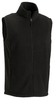 picture of Russell Mens Outdoor Fleece Gilet - Black - BT-8720M-BLK