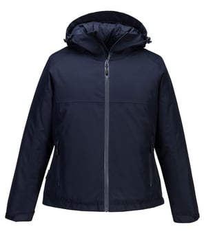 picture of Portwest S612 - Professional Women's Winter Jacket - Navy - PW-S612NVR