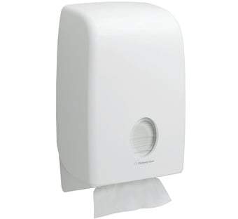 picture of Kimberly Clark Aquarius Interleaved Hand Towel Dispenser - 40cm x 26.5cm x 14.cm - [GU-6945] - (LP)