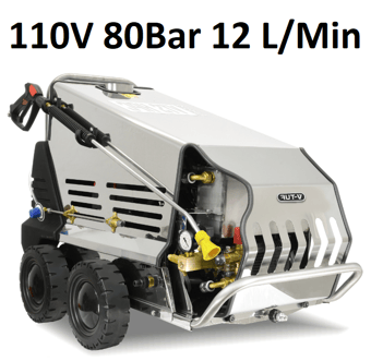 picture of V-TUF RAPID VTS1208HPC XL Mobile Hot Site Pressure Washer 110V 80Bar - [VT-RAPIDVTS1208HPC] - (LP)