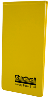 picture of Exacompta Chartwell Weather Resistant Field Book Lined Yellow - 106 x 205mm - [EXC-2106Z]
