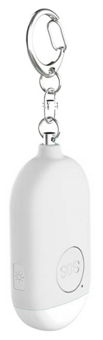 Picture of Walk Easy SOS White USB Rechargeable Personal Alarm - 130 dBs - [WEA-WE130-WHI]