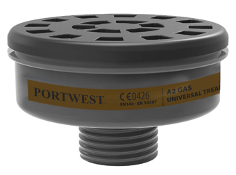 picture of Portwest P906 - A2 Gas Filter Universal Thread Black - [PW-P906BKR]