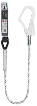 Picture of Kratos Energy Absorbing Kernmantle Rope Lanyard - Scaffold Hook - 1.5 Mtr - [KR-FA3050215]