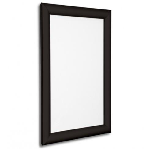 25mm A4 Black Snap Frame - SCXO-SD-25-BLACK - (DISC-W)
