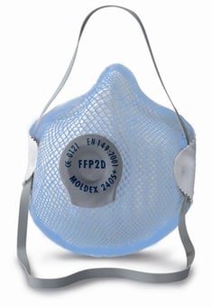 Picture of Moldex 240585 FFP2D Valved FOOD Mask - PVC Free - Box of 20 - [MO-2405]