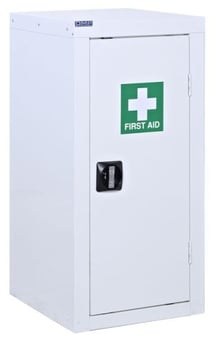 picture of QMP First Aid Cupboard - 1 Shelf - 900H x 460W x 460D mm - [QM-CF904646ZWXX]