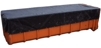 picture of Skip/Container Net Fine Mesh 170gsm UV - 2.75m x 4.5m - [LTR-SKIP-004]