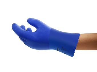 picture of Ansell Edge 14-662 PVC Coating Chemical Resistance Gloves  - Pair - AN-14-662