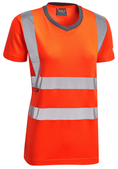 Picture of Belstone Comfort EcoViz PB Women's T-Shirt Orange - LE-TL01-O