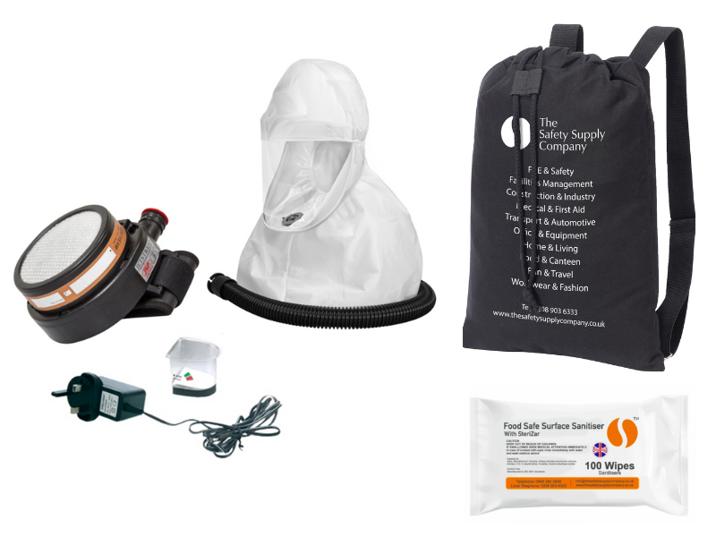 picture of JSP - Jetstream Switch and Go Powered Air Respirator - TSSC Kit Bundle - IH-KITCCA630-211-100