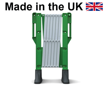 picture of JSP - Expandable Barrier 3 Metre - Green White - [JS-KAZ110-00N-600]