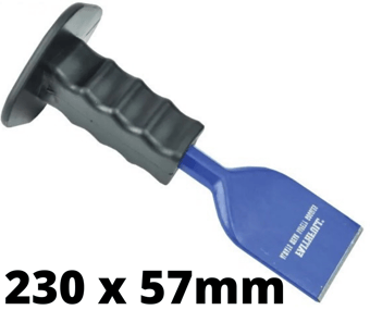 picture of Faithfull Flooring Chisel With Safety Grip - 230 x 57mm  - [TB-FAIEC214PG]