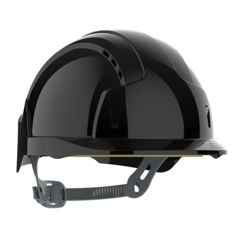 Picture of JSP EVOLite Safety Helmet Slip Ratchet Vented Black - [JS-AJB160-001-100]