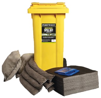 Picture of Portwest SM33 - 120 Litre Maintenance Kit - Grey - [PW-SM33GRR]