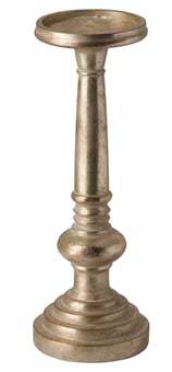 Picture of Hill Interiors Antique Brass Effect Candle Holder - [PRMH-HI-19822]