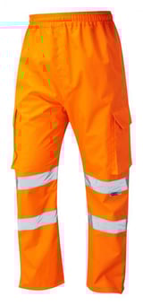Picture of Appledore - Orange Cargo Overtrouser - LE-L01-O