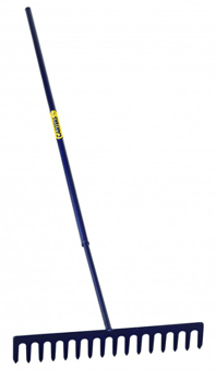 picture of 16 Teeth Square Asphalt Rake Steel Shaft - [CA-16ARTS]