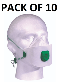 picture of Betafit FFP3 Welded Seam Fold Flat Respirator With Valve - [BTF-RP2130V]