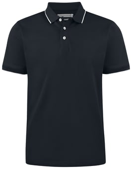 picture of James Harvest Greenville Regular Polo Shirt - Black - BT-HAR2135035-H900