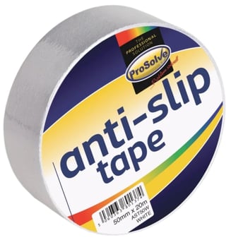 picture of White Anti-Slip Self Adhesive Tape - 50mm x 20m Roll - Amazing Value - [PV-AST50W] - (DISC-R)