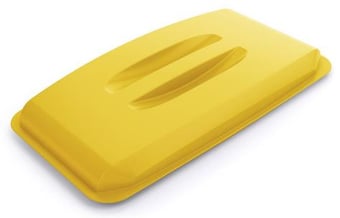 Picture of Durable - DURABIN 60 Lid For DURABIN 60 Litre - Yellow - 57,5 x 501 x 272 mm - [DL-1800497030]
