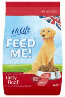 picture of HiLife FEED ME With Beef Dry Dog Food 2kg - [BSP-616763]