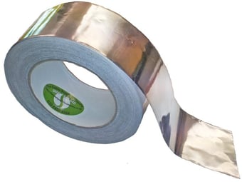 Picture of Foil Tape - Helps Seal & Protect Many Sensitive Assemblies & Surfaces 75mm x 45m - [OS-FL01-75]