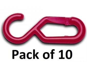 picture of Attachment Hook Nylon - Red - Pack of 10 - [MV-216.10.962]