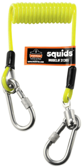 picture of Ergodyne Coil Tool Lanyard Yellow - [BE-EY3130S]